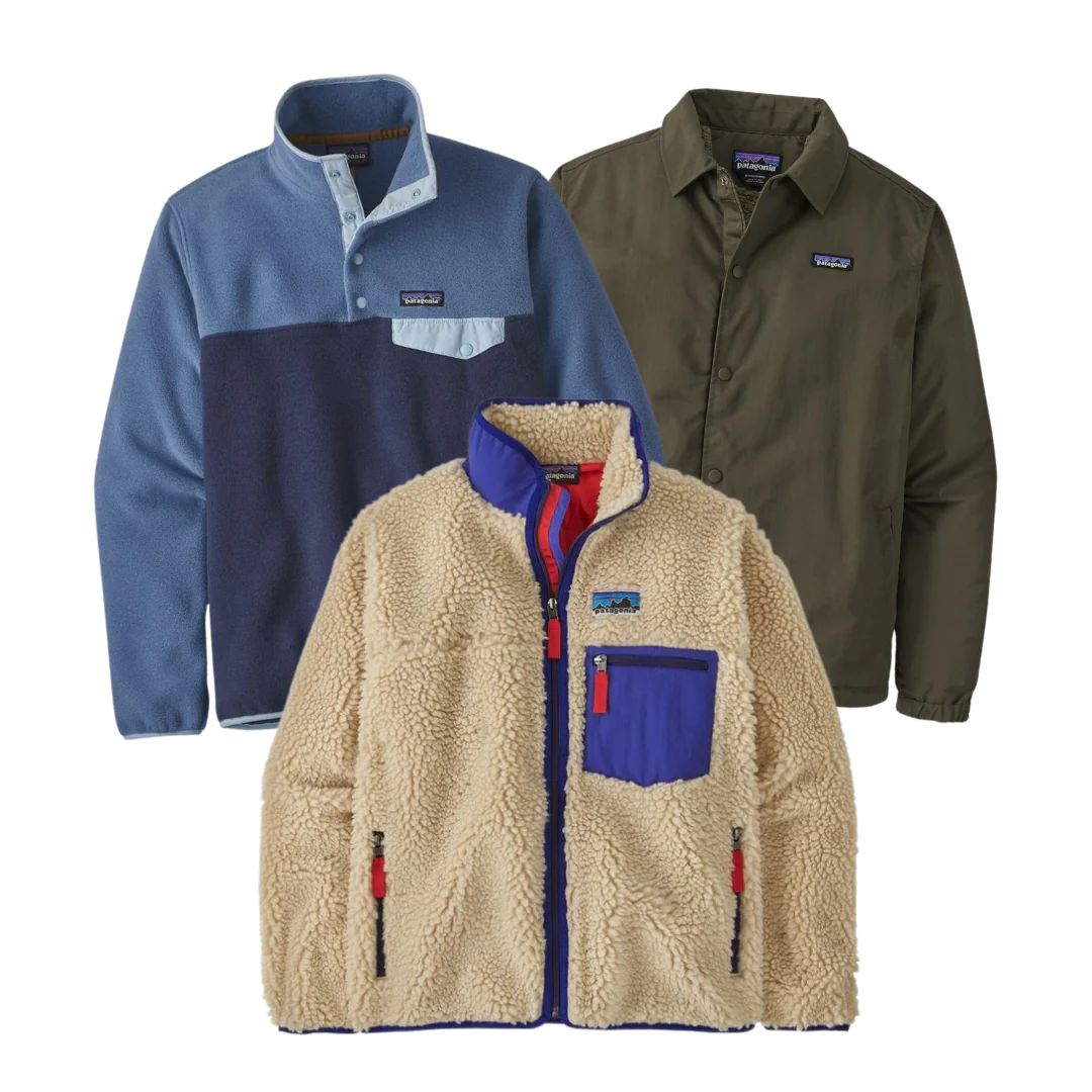 JUNE DROP 15x Pièces Patagonia Polaire/Veste
