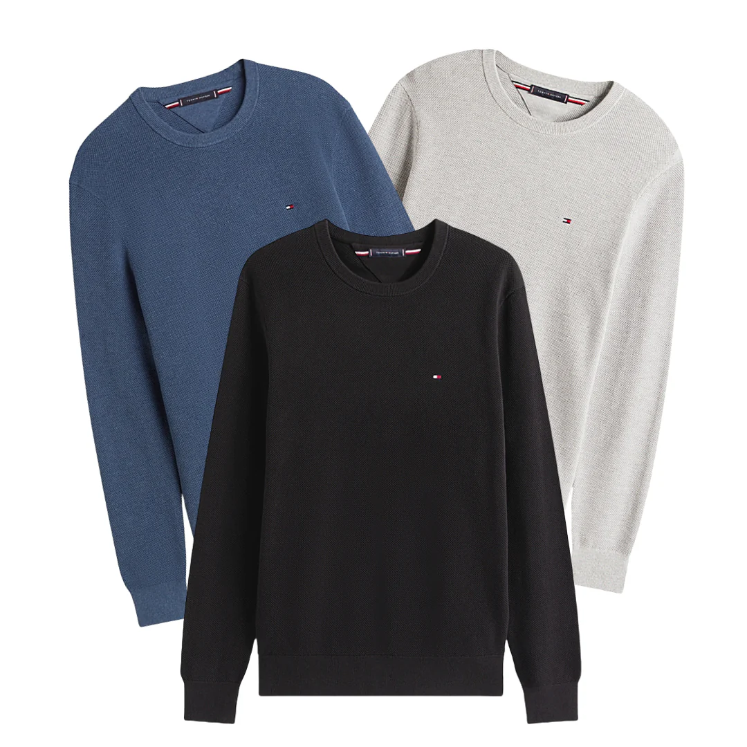 JUNE DROP 50x Pièces Pull Tommy Hilfiger Homme - Image 2