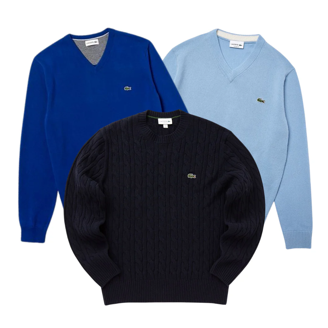 JUNE DROP 25x Pièces Pull Lacoste Premium