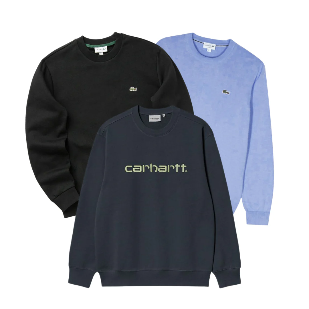 Mix 10kg Lacoste / Sweatshirt