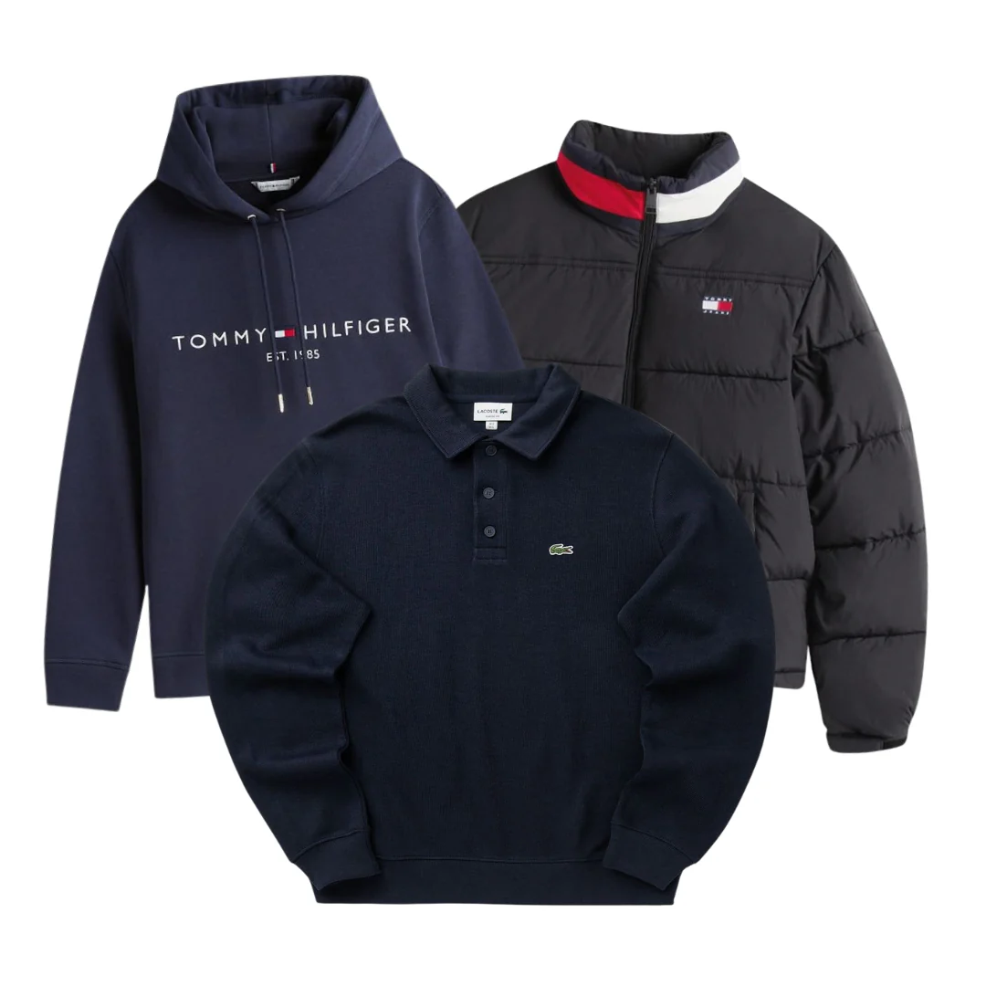 Mix 10kg Lacoste / Tommy Hilfiger Premium