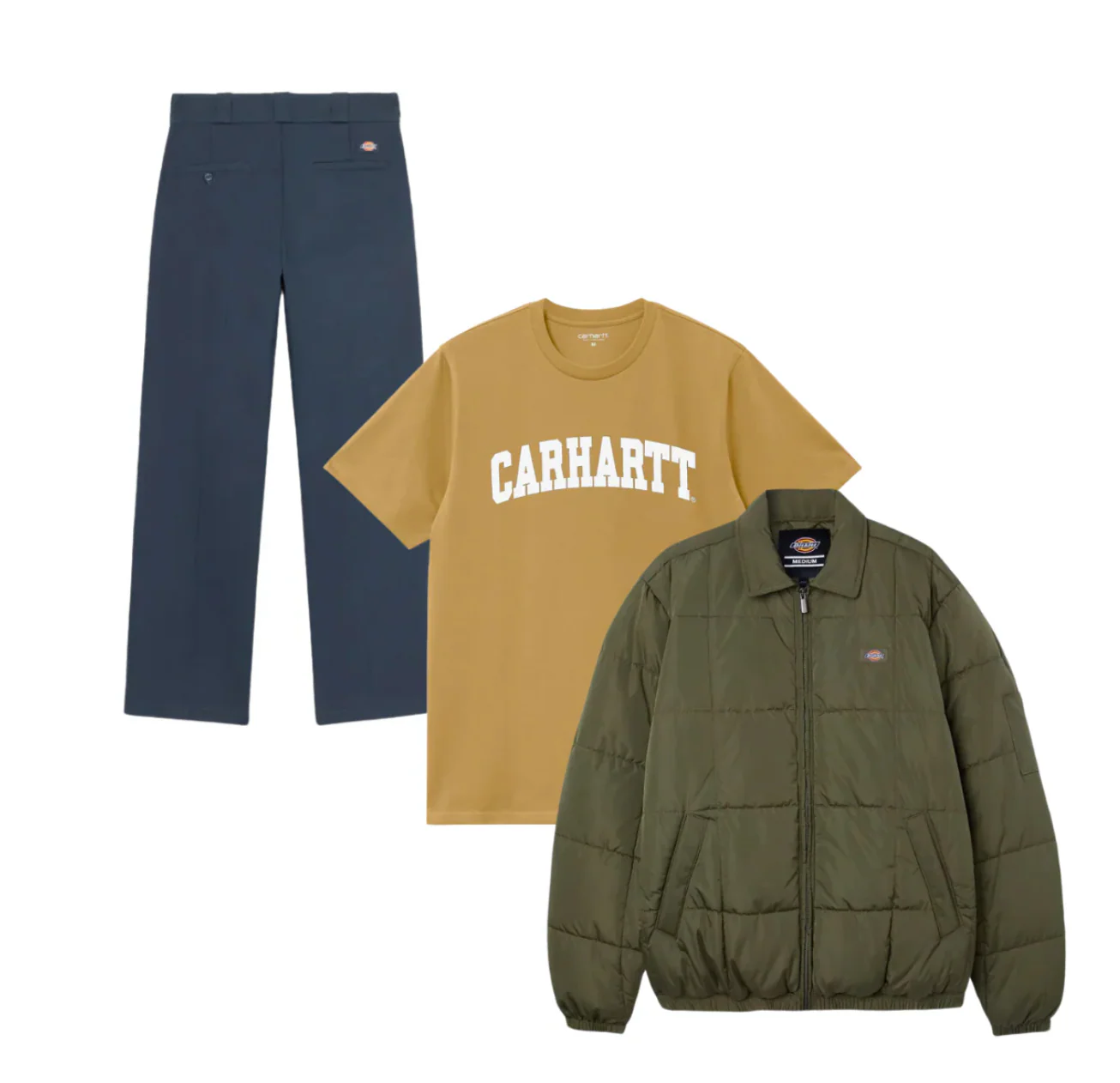 Mix 20kg Carhartt/Dickies Grade B - Image 2